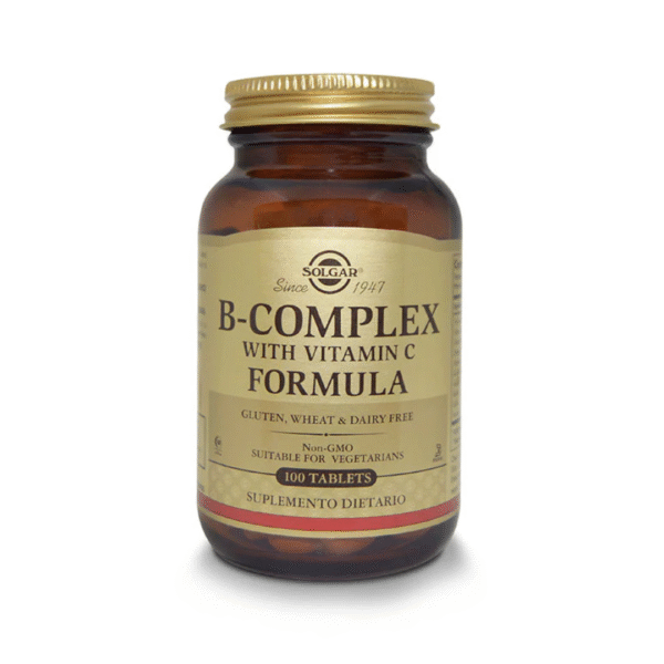 B-COMPLEX WITH VITAMINA C X 100 TABLETAS