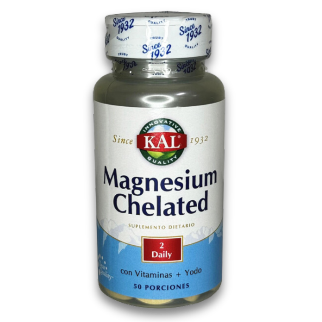 MAGNESIUM CHELATED x 50 PORCIONES