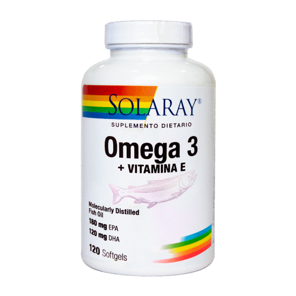 OMEGA 3 + VITAMINA E X120 SOFTGELS