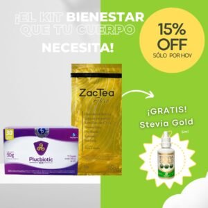 Kit Bienestar Plucbiotic + ZacTea Fibra